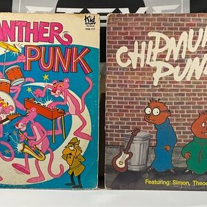 Chipmunk Punk & Pink Panther Punk 2 Record Set